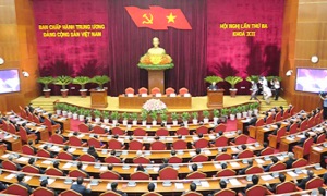 Thông báo Hội nghị lần thứ ba Ban Chấp hành Trung ương Đảng khóa XII